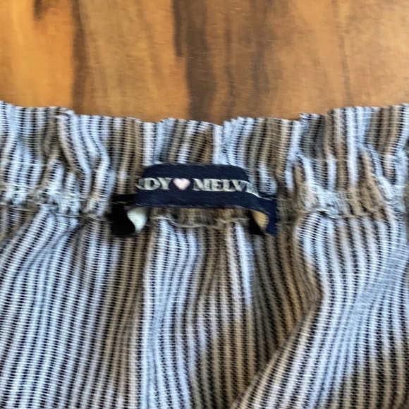 🌷 BRANDY MELVILLE off the shoulder stripe blouse - Picture 3 of 5